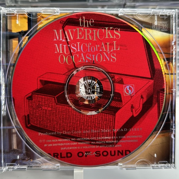 The Mavericks - Music For All Occasions on CD. 1995 - Picture 4 of 5